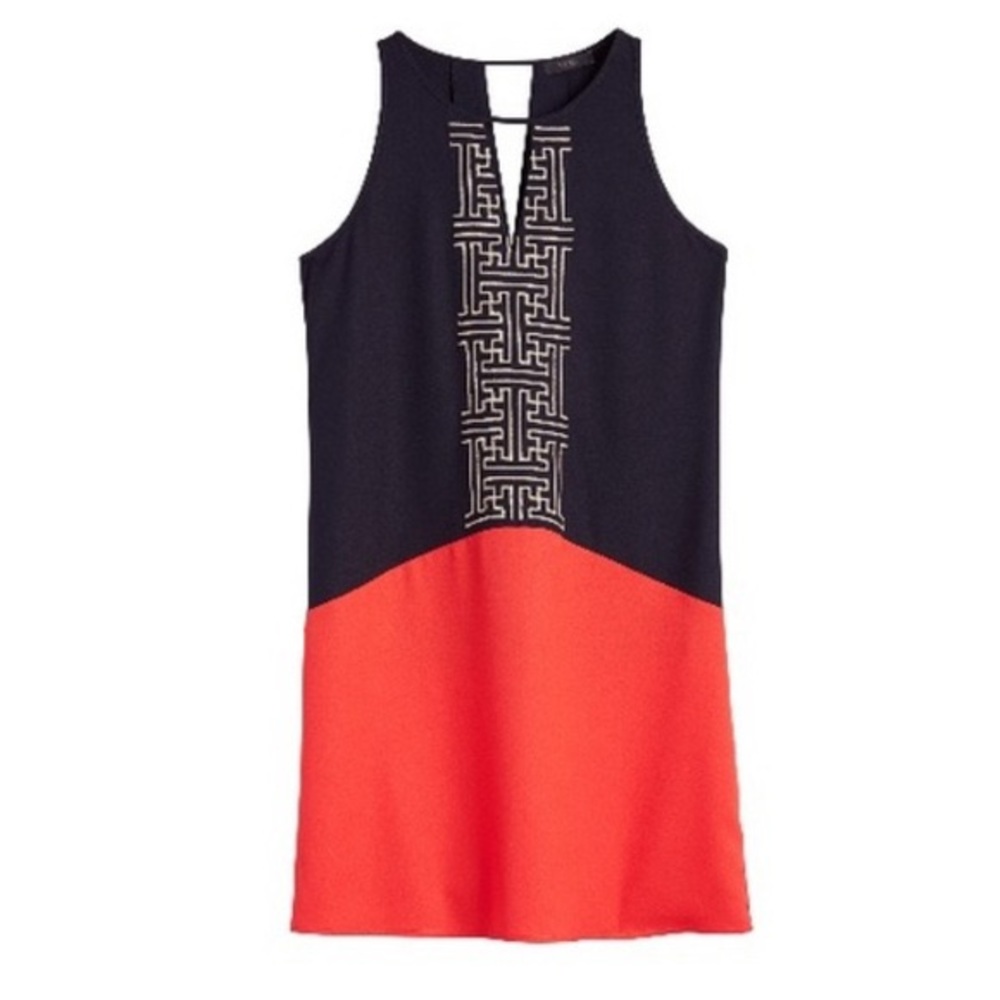 THML Abriana Colorblock Shift Dress